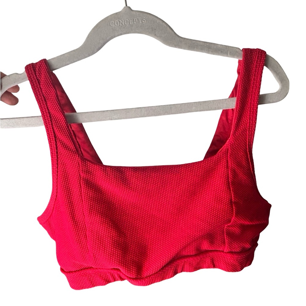Red SWIM TOP - Picture 3 of 3